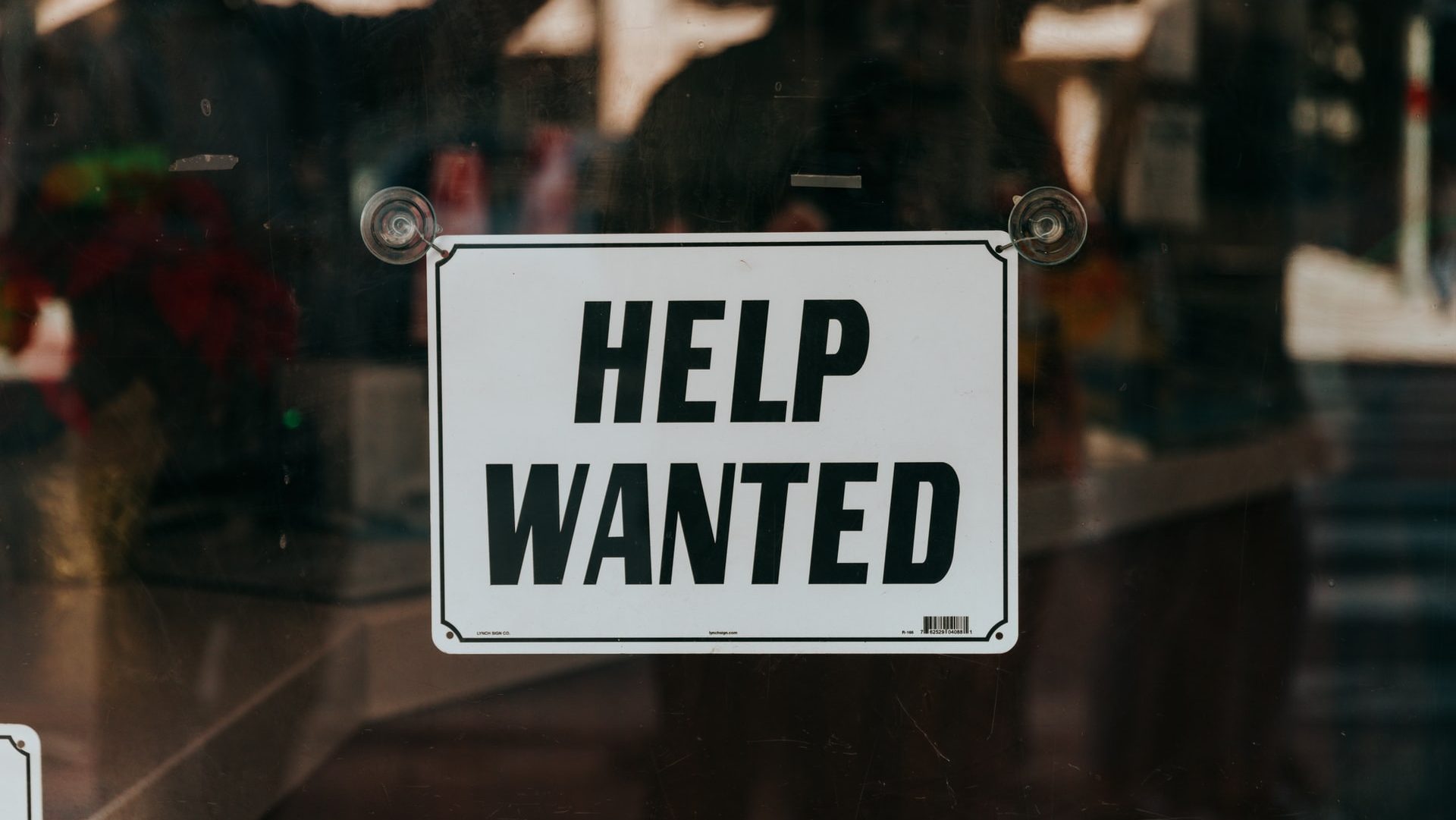 Help wanted sign